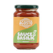 Sauce tomate et basilic bio Agosto