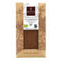 Organic milk chocolate with salted caramel