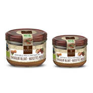 Véritable pâte à tartiner bio noisette chocolat au lait sans huile de palme