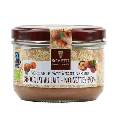 Organic Traditional Hazelnut and Milk Chocolate Spread Organic Traditional Hazelnut and Milk Chocolate Spread