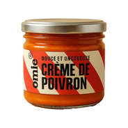 Crème de poivron bio douce et oncteuse