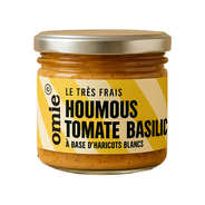 Houmous tomate basilic haricots blancs bio