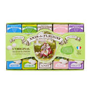 Coffret 5 étuis d'Anis de Flavigny - Menthe, citron, anis, rose et violette