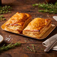 Friands feuilletés poulet moutarde