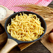 Spatzle aux œufs frais