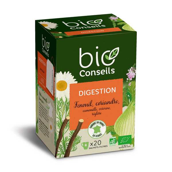 Divine digestion infusion deux menthes & fenouil bio - Clipper - 38 g