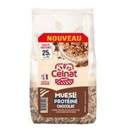 Muesli protéiné bio au chocolat noir