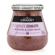 Sauce Echalote Giraudet - Sauce fraîche à l'échalote et bouillon de volaille maison