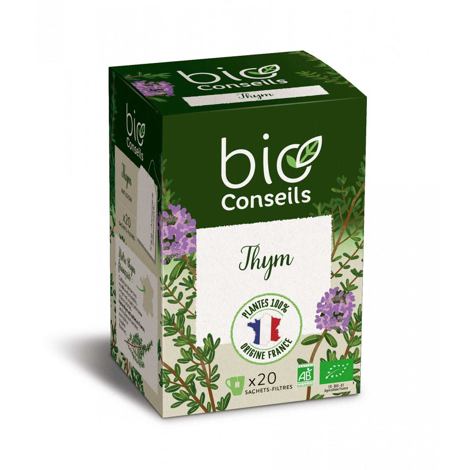 organic infusion "thyme" Bio Conseils