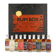 Coffret cadeau The Rum Box (10x5cl de rhum)