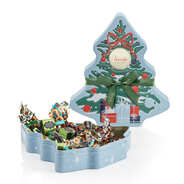 Assortiment de chocolats Venchi dans une Boîte en forme de Sapin de Noël
