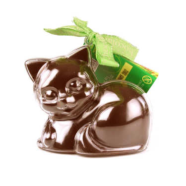 Bimbi - Organic Milk Chocolate Kitty in reusable mould Bimbi - Organic Milk Chocolate Kitty in reusable mould