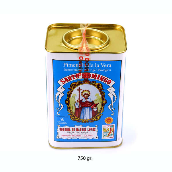 Pimenton de la Vera - Paprika doux espagnol traditionnel - Boîte de 750g
