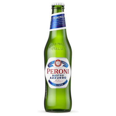 thumbnail image 2 of Peroni Nastro Azzurro Frosted Beer Glasses - 2 X 600ml & 2 X 380ml - Made In Italy BNWOB 2 of 4