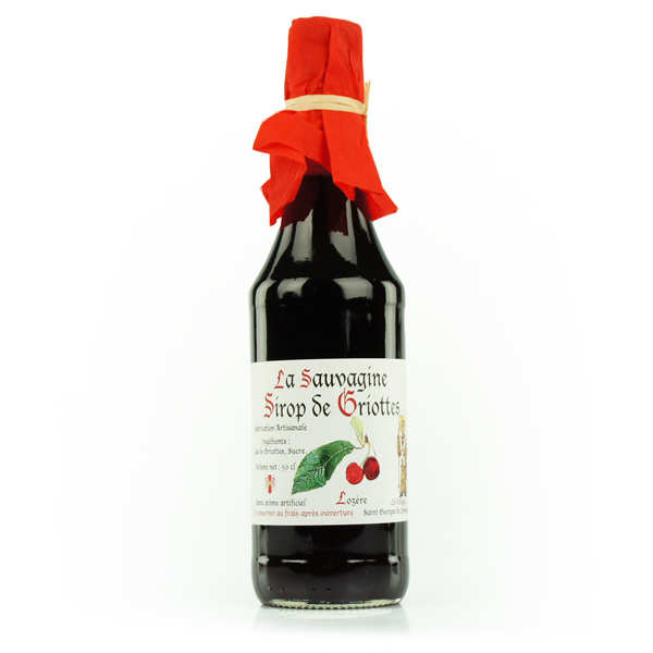 Morello Cherry Syrup from Lozère La Sauvagine