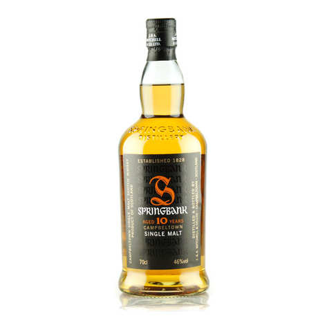 Springbank distilleries - Whisky Springbank 10 ans - Campbeltown Single Malt - 46%