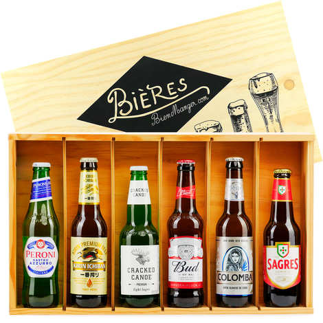 Beer Gift Sets - Artisanal beer tasting box 3 bottles 33cl