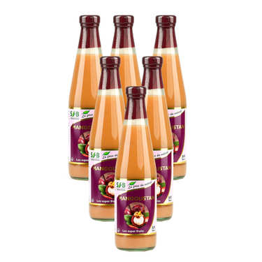 Pur jus de Mangoustan Bio 6 bouteilles promo Pur jus de Mangoustan Bio 6 bouteilles promo