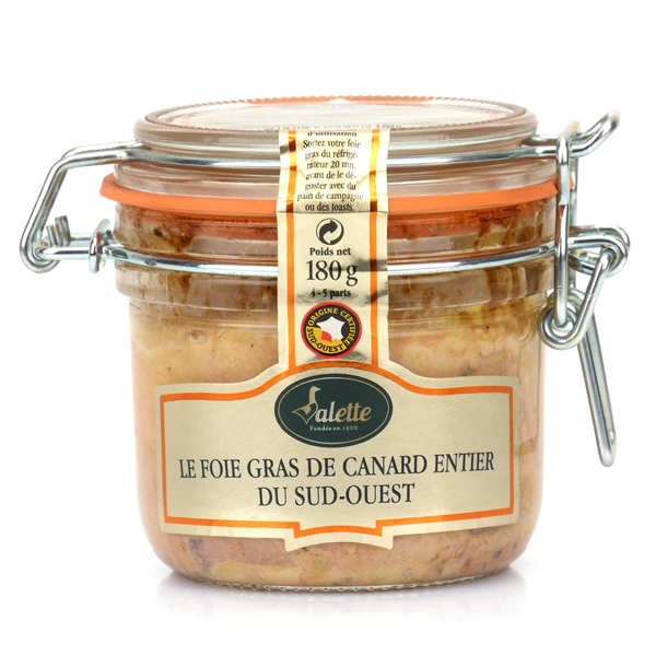 Whole Duck Foie Gras from South West of France Valette