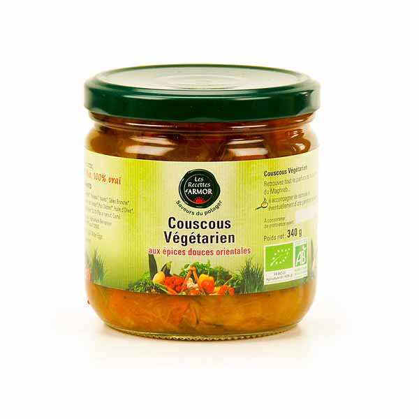 Couscous végétarien aux épices douces orientales Bio Les recettes d