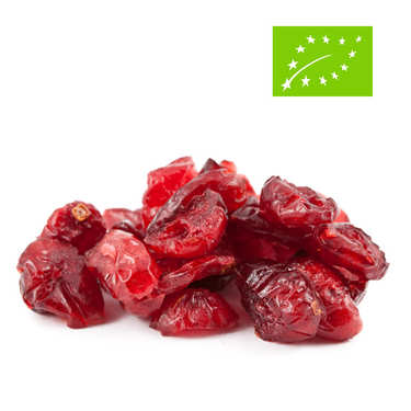 Organic dried cranberries bag Organic dried cranberries bag