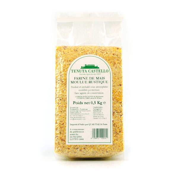 Corn flour for polenta Tenuta Castello