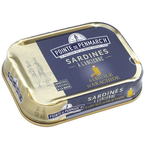 Sardines à l'huile d'arachide 115 g
