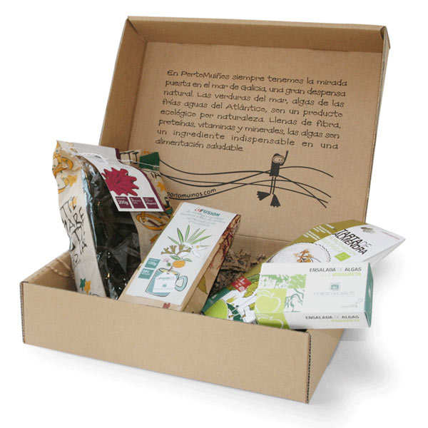 Organic Seaweeds gift box - Assortment of Organic Products ...