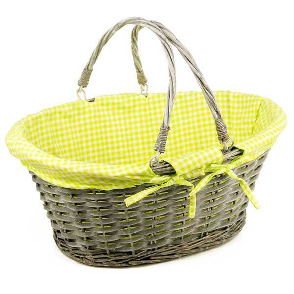 Large oval basket