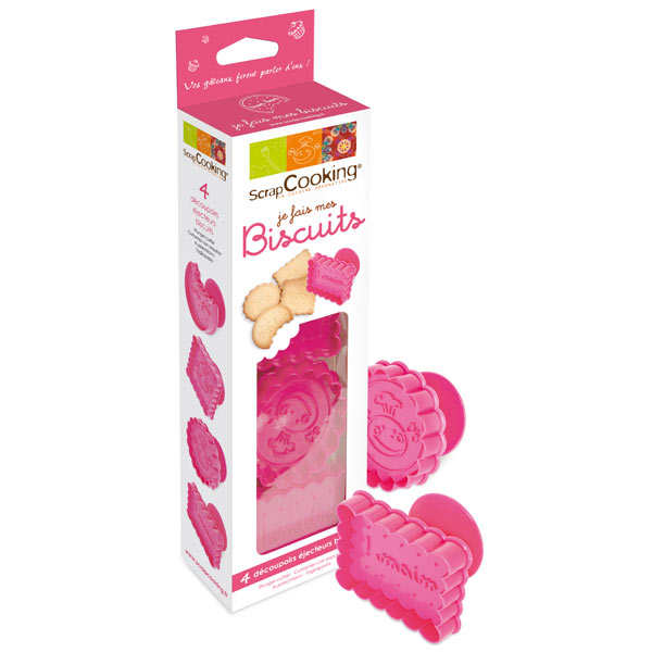 Plunger cutter cookies ScrapCooking