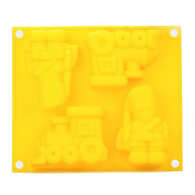 Moule Silicone Pour Gateaux Individuels 2 Oursons Et 2 Coeurs Silikomart