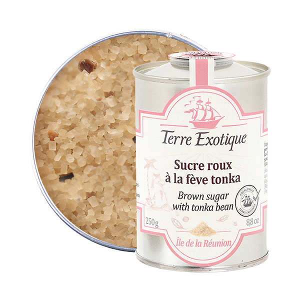 Brown Cane Sugar with Tonka Bean - Terre Exotique
