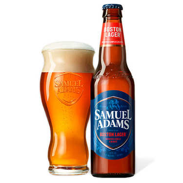 Samuel Adams beer - Boston Lager - 4.8% Samuel Adams beer - Boston Lager - 4.8%