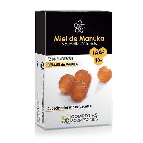 PASTILLES AU MIEL DE MANUKA BIOLOGIQUE – EUCALYPTUS