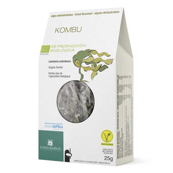 Kombu - algues déshydratées bio - sachet 25g