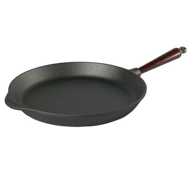 Poêle à frire en fonte Ø 34cm - - poêle à frire en fonte 34cm