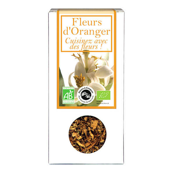 Organic edible orange blossom petals Aromandise