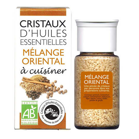 Aromandise - Mélange oriental - Cristaux d'huiles essentielles à cuisiner - Bio