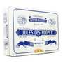 Grande boite rétro de biscuits belges assortis