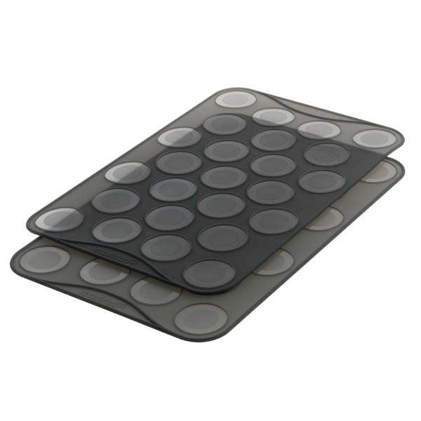 Feuilles cuisson à macarons classiques en silicone (3.8 cm) - lot 2 feuilles de cuisson macarons