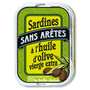 Sardines sans arêtes à l'huile d'olive vierge extra
