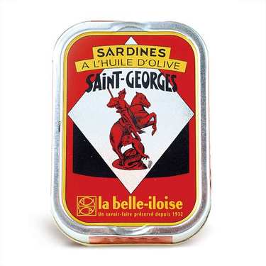 Sardines Saint-Georges in olive oil Sardines Saint-Georges in olive oil