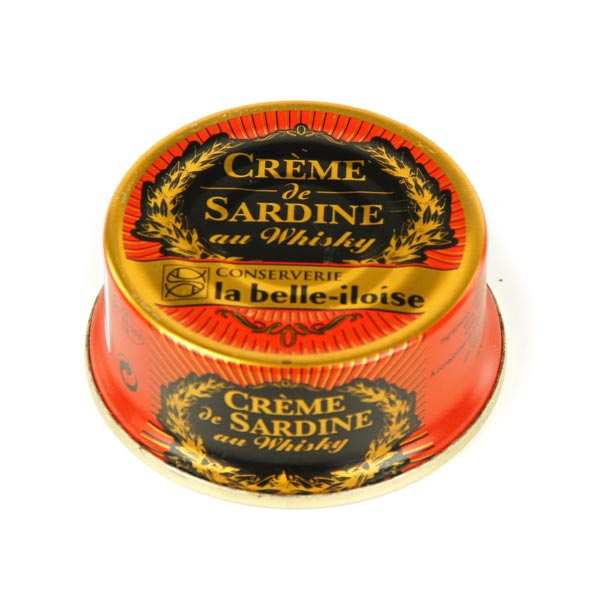 Crème de sardine au whisky - boîte60g